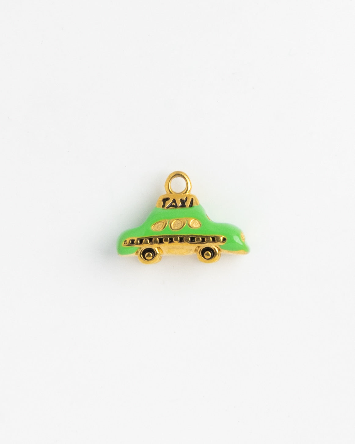 Gold Charm Green Taxi