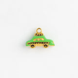 Gold Charm Green Taxi