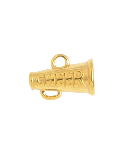 Gold Charm Cheer Megaphone
