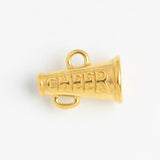Gold Charm Cheer Megaphone
