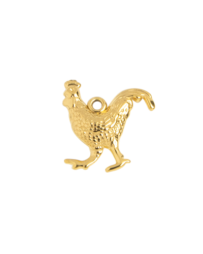 Gold Charm Rooster