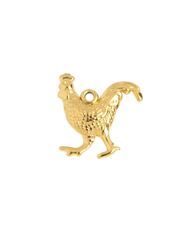 Gold Charm Rooster