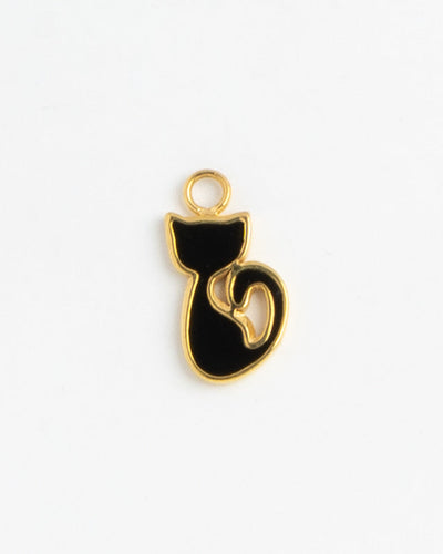 Gold Charm Black Cat IV
