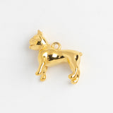 Gold Charm Bulldog