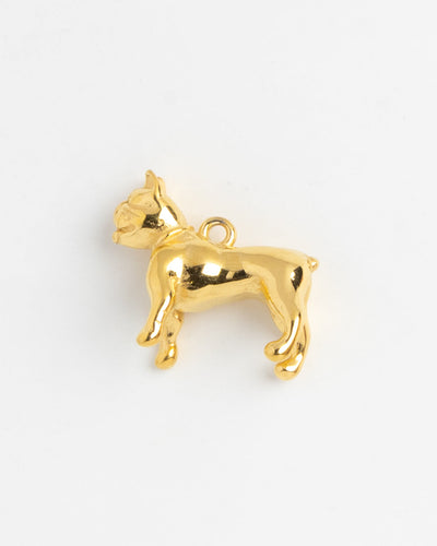 Gold Charm Bulldog