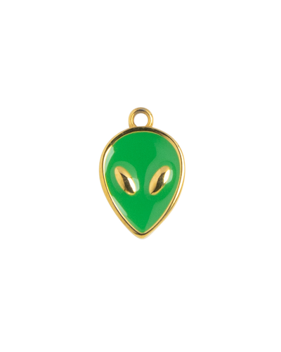 Gold Charm Alien