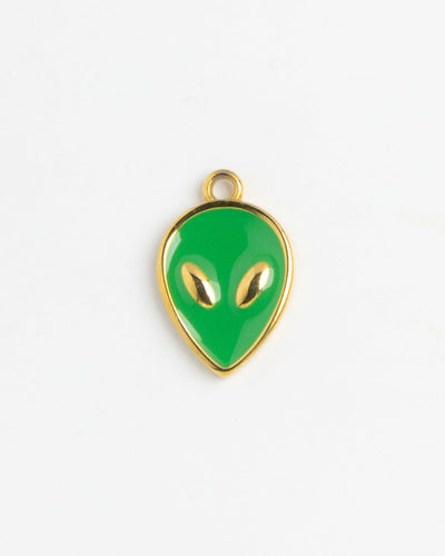 Gold Charm Alien