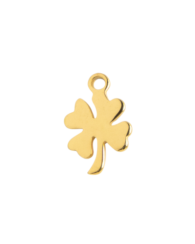Gold Charm Four Leaf Clover