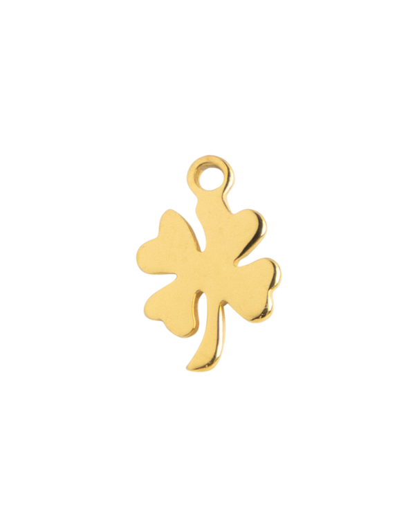 Gold Charm Four Leaf Clover