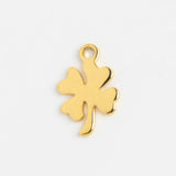 Gold Charm Four Leaf Clover