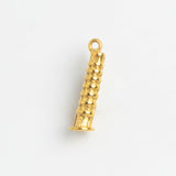 Gold Charm Leaning Tower of Pisa