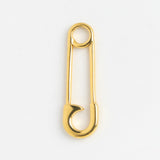 Gold Charm Safety Pin