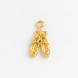 Gold Charm Pointe Shoes