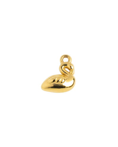 Gold Charm Swan