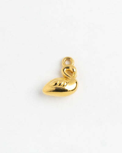 Gold Charm Swan