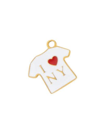 Gold Charm I Love NY Shirt II