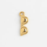 Gold Charm Sunglasses II
