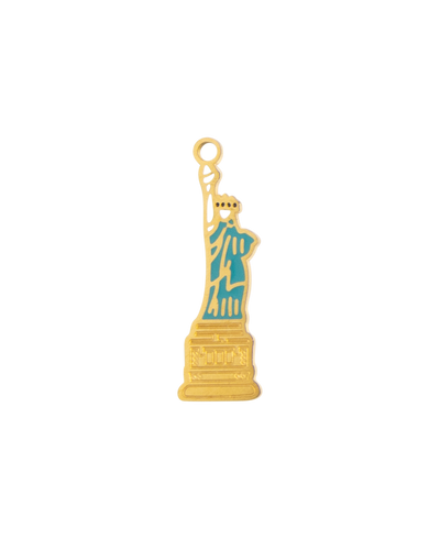 Gold Charm Statue of Liberty II