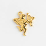 Gold Charm Cupid