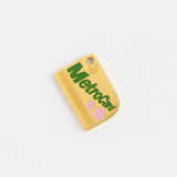 Gold Charm MetroCard