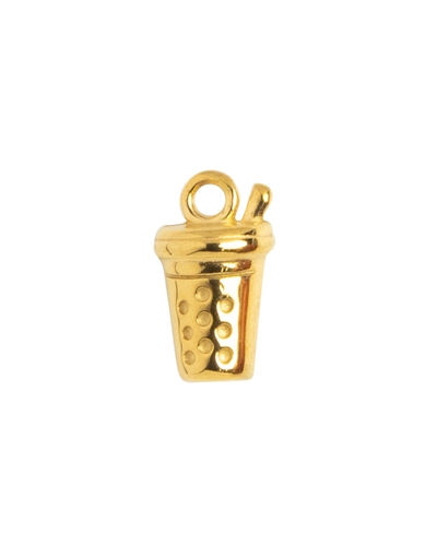 Gold Charm Bubble Tea