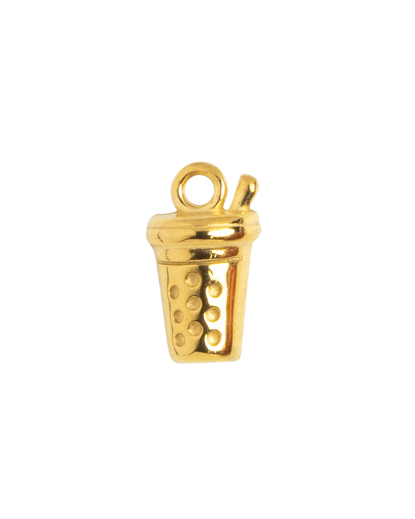 Gold Charm Bubble Tea