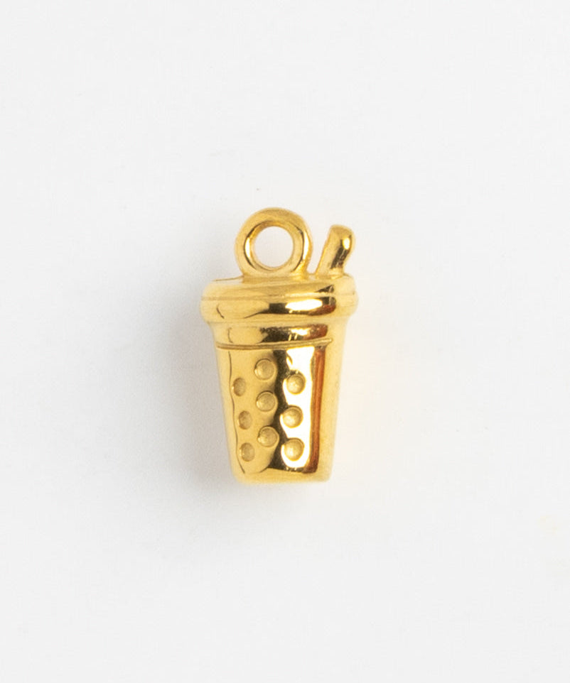 Gold Charm Bubble Tea