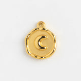 Gold Charm Moon Coin