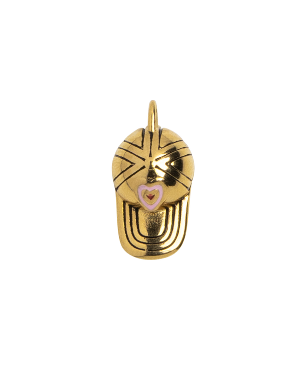Gold Charm Baseball Cap