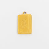 Gold Charm California Suitcase