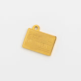 Gold Charm Los Angeles Postcard