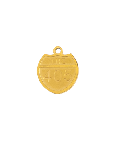 Gold Charm 405 Freeway Sign