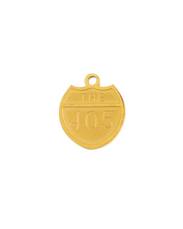 Gold Charm 405 Freeway Sign