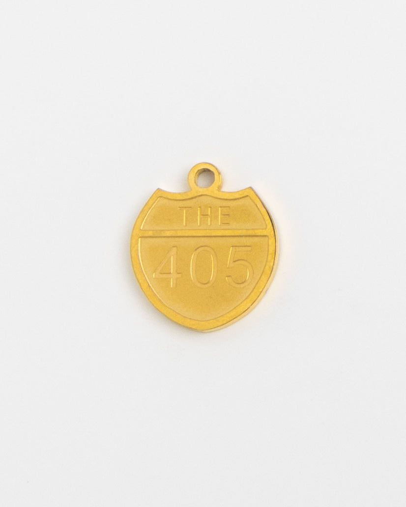 Gold Charm 405 Freeway Sign