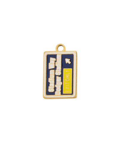 Gold Charm California Plate