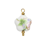 Porcelain Flower Bead
