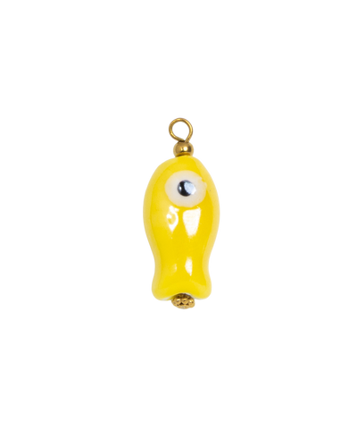 Ceramic Fish Yellow