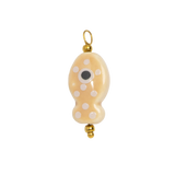 Ceramic Fish Peach Dots