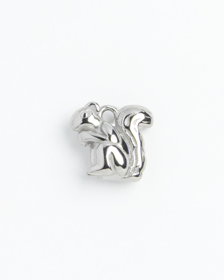 Silver Charm Sitting Squirrel