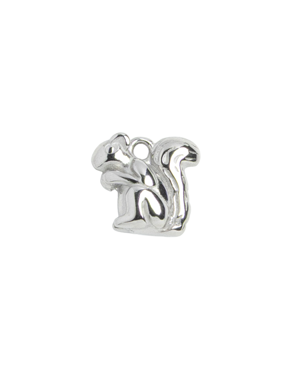 Silver Charm Sitting Squirrel