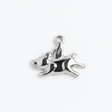Silver Charm Flying Pig
