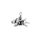 Silver Charm Flying Pig