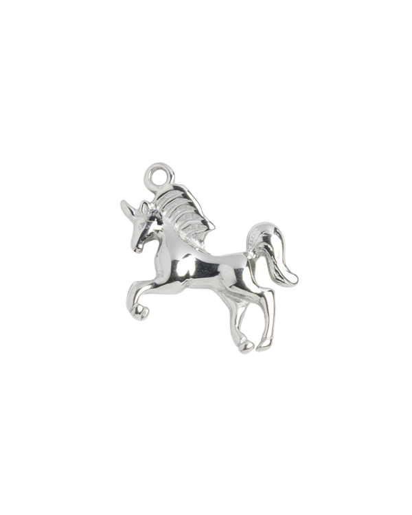 Silver Charm Unicorn
