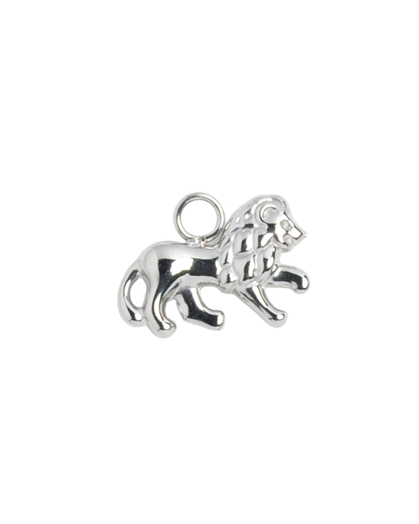 Silver Charm Walking Lion