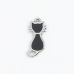 Silver Charm Black Cat