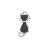 Silver Charm Black Cat