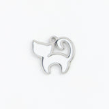 Silver Charm White Kitty