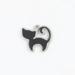 Silver Charm Black Kitty