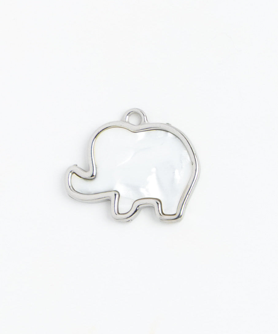 Silver Charm White Elephant