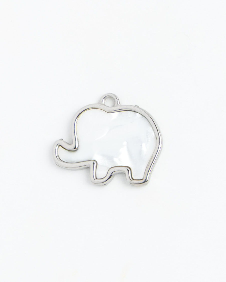 Silver Charm White Elephant